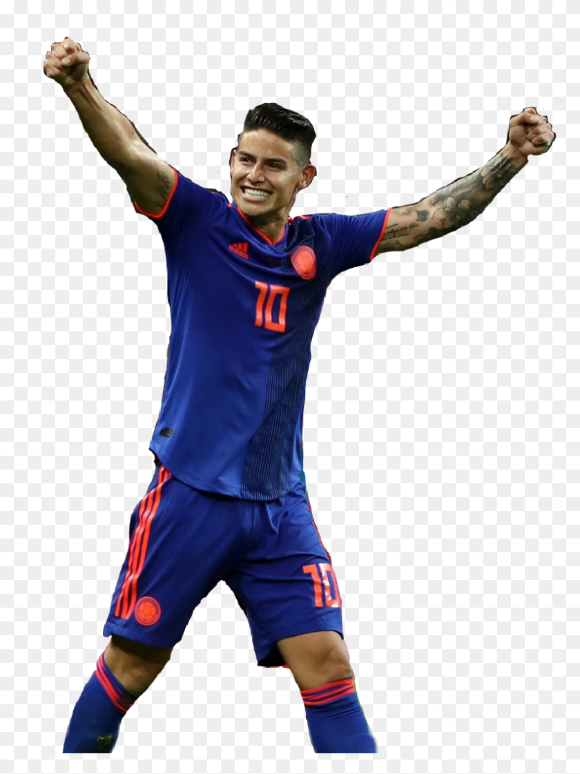 793x1079 Jamesrodriguez Sticker Player, Sphere, Shorts, Clothing HD PNG Download