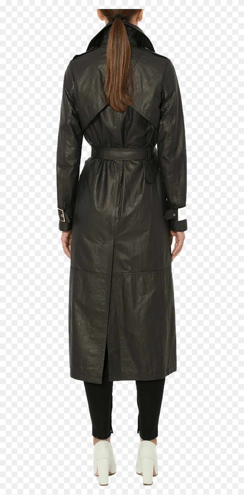454x1641 Jane Black Bk Overcoat, Clothing, Apparel, Coat HD PNG Download
