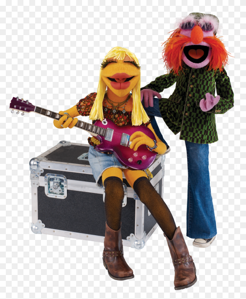 1160x1432 Janice And Floyd Animal And Janice Muppets, Guitar, Leisure Activities, Musical Instrument HD PNG Download