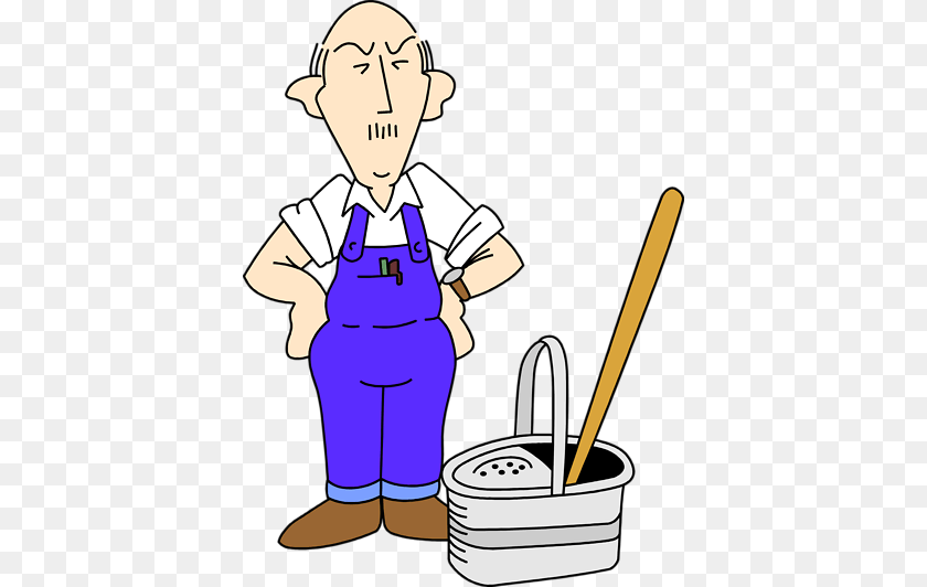 400x532 Janitor Clip Art, Baby, Cleaning, Person, Face Sticker PNG