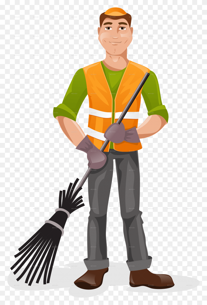 Janitor Image Janitor, Person, Human, Worker HD PNG Download