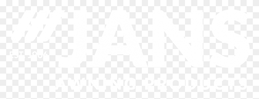 928x313 Jans Awning Products Logo Black And White, Label, Text, Word HD PNG Download