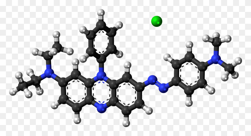 1893x964 Janus Green B Ions Ball Молекулярная Структура Гиалуроновой Кислоты 3D, Сфера, Аксессуары, Аксессуар Hd Png Скачать