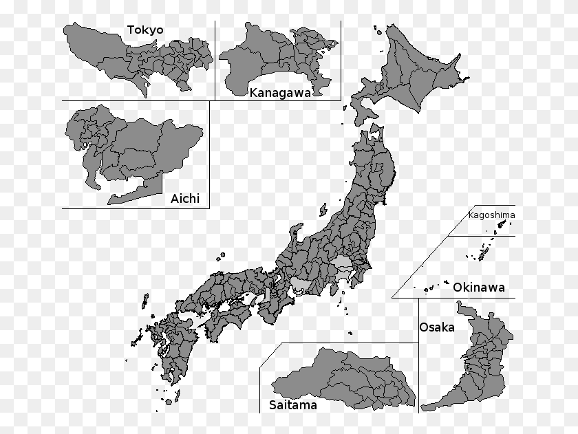 659x571 Mapa De Los Distritos De La Cámara De Representantes De Japón Mapa De Las Elecciones De Japón 2017, Diagrama, Atlas, Parcela Hd Png
