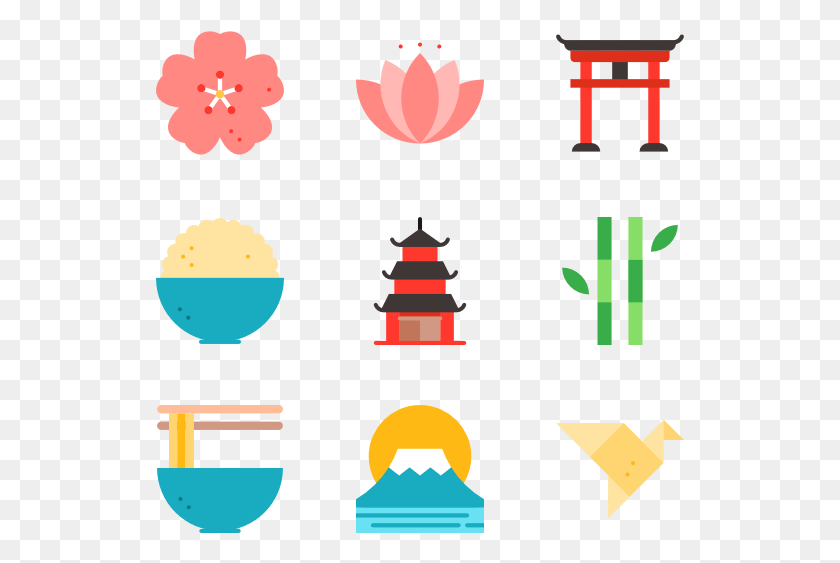 529x503 Japanese Color Pack Japan Icon, Poster, Advertisement, Architecture HD PNG Download