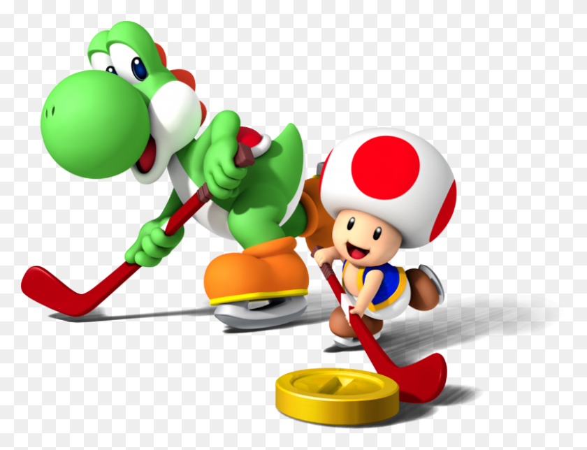 799x599 Descargar Png Eshop Japonés La Wii U Recibe Hoy El Toad Digital Mario Sports Mix Png