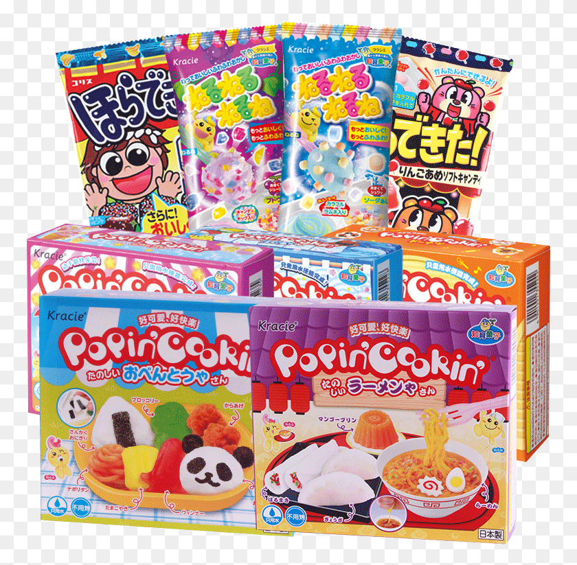763x763 Japanese Food Play Kracie Children39s Handmade Diy Homemade Cartoon, Gum, Sweets, Confectionery HD PNG Download