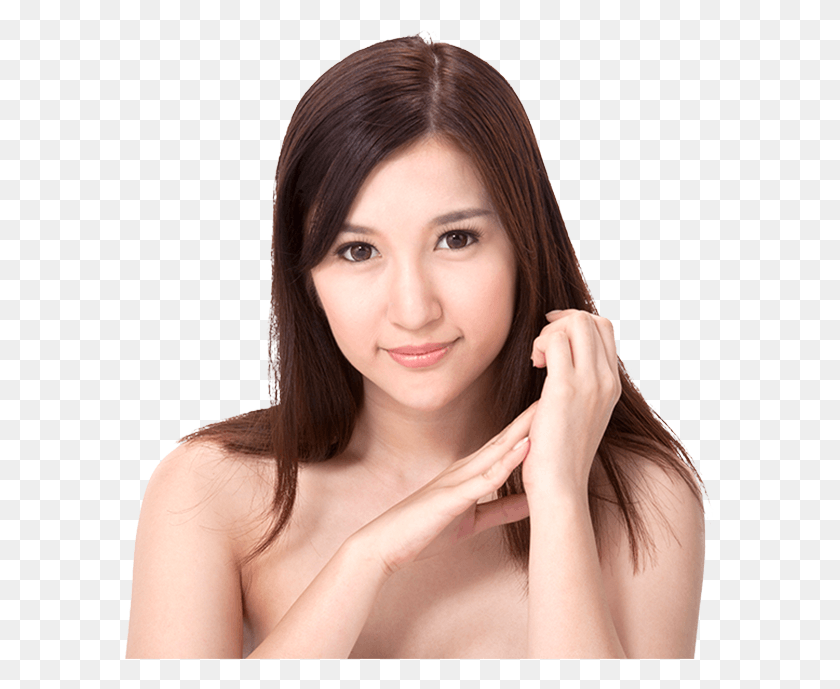 591x629 Japanese Girl Transparent, Face, Person, Human HD PNG Download