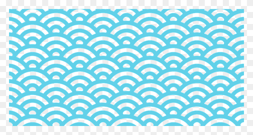 960x480 Japanese Wave Pattern, Rug HD PNG Download