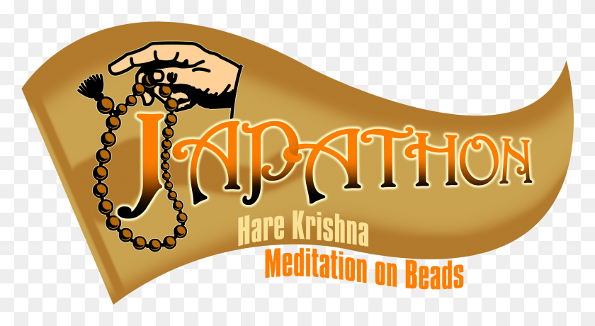 2502x1285 Japathon Hk Meditation On Beads Print Chant, Text, Food, Label HD PNG Download