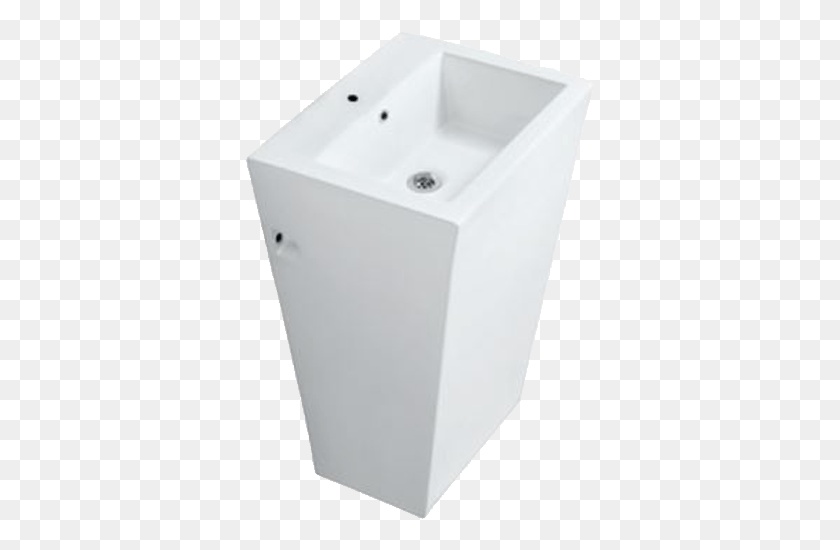 352x490 Jaquar Kubix Kus Wht 0609 Floor Standing Wash Basin Sink, Indoors, Room HD PNG Download