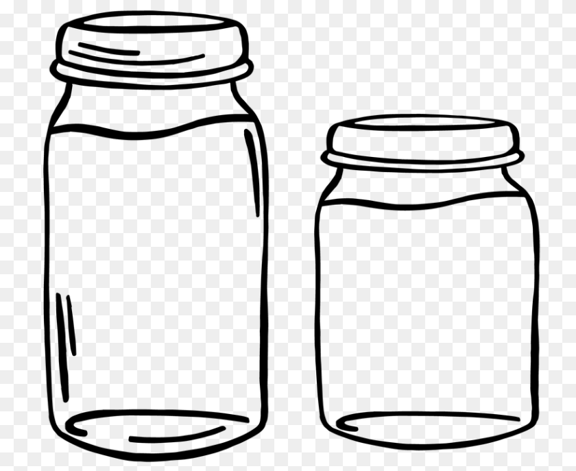 Jar Background Image, Gray Clipart PNG