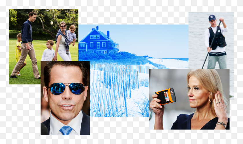 2237x1259 Jared And Ivanka Anthony Scaramucci Matt Lauer And Collage, Person, Sunglasses, Accessories HD PNG Download