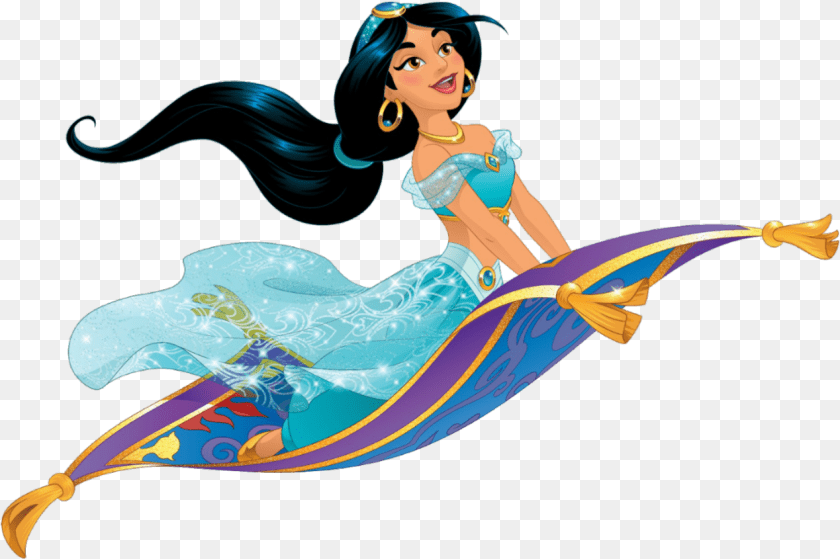 Jasmine Carpet All Disney Princesses 2018, Adult, Female, Person, Woman PNG