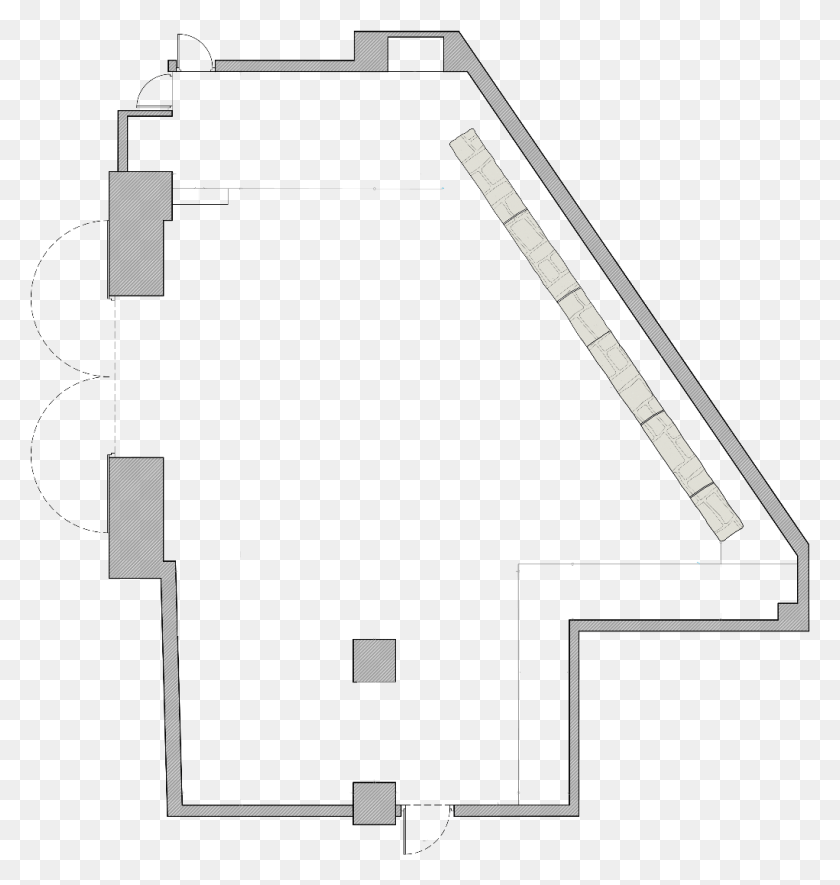 1021x1081 Jasmine Top View Floor Plan, Plot, Diagram, Utility Pole Descargar Hd Png