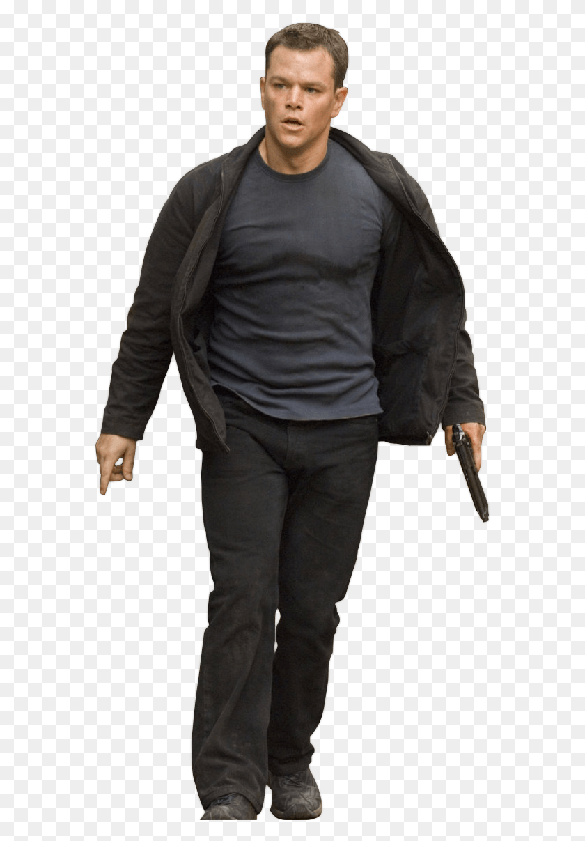 571x1147 Jason Bourne Jason Bourne No Background, Clothing, Person, Suit HD PNG Download
