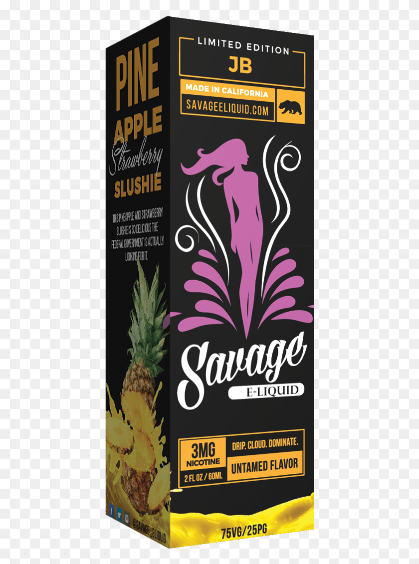 420x1071 Jason Bourne Savage Eliquid 60ml Savage Pinkman, Advertisement, Poster, Plant HD PNG Download