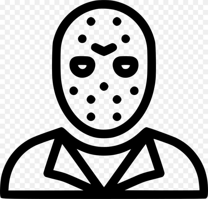 Jason Jason Icon, Stencil, Face, Head, Person PNG