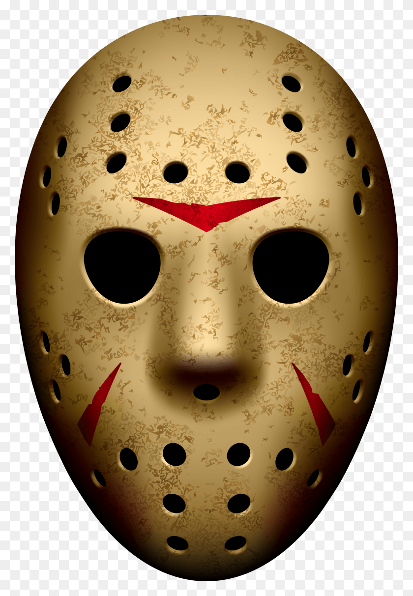 4125x6102 Jason Mask Friday The 13th Clip Art Image Friday The 13th Mask HD PNG Download