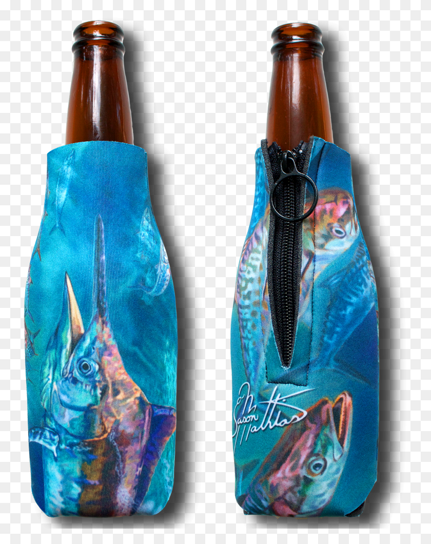 750x1000 Jason Mathias Fine Art Bottle Koozies Amp Coolie Cups Botella De Vidrio, Crystal, Ropa, Vestimenta Hd Png