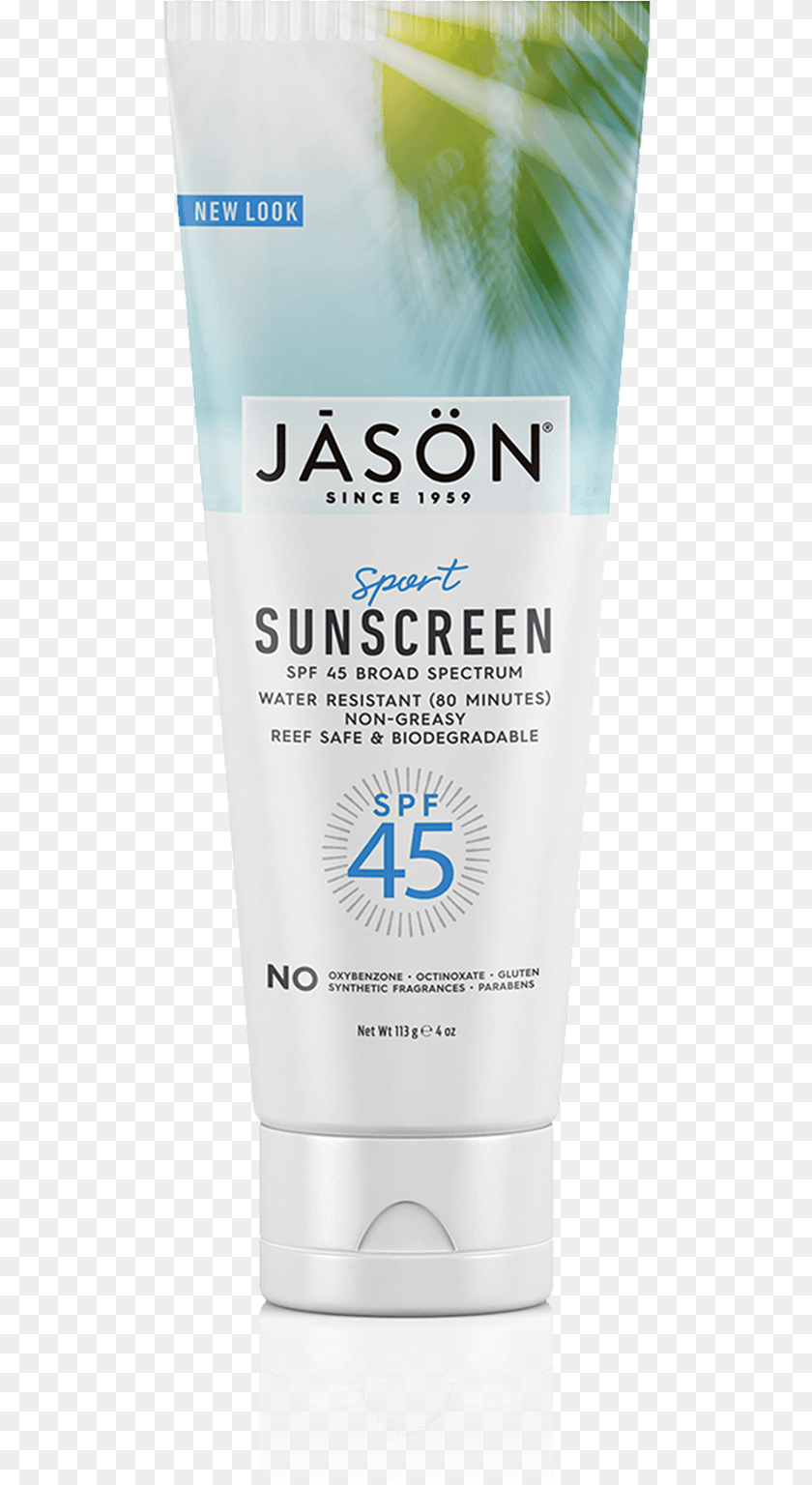 506x1536 Jason Sunscreen, Bottle, Cosmetics Transparent PNG