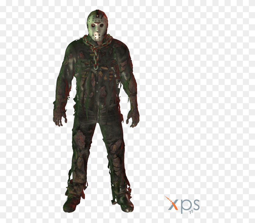 494x675 Jason Terror Friday The 13th The Game, Military Uniform, Military, Person HD PNG Download
