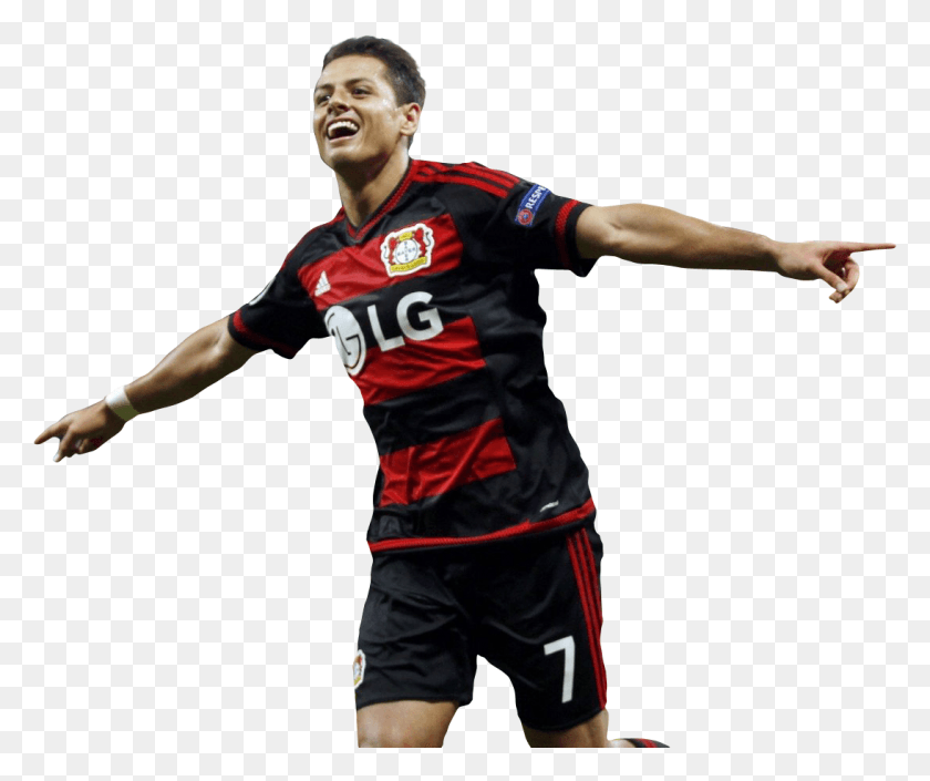 1093x904 Javier Chicharito Hernndez Soccer Player, Person, People, Clothing HD PNG Download