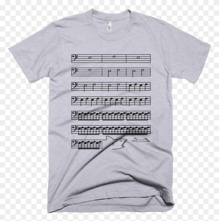 931x938 Jaws Music Bass Clef Funny T Shirt No Justice No Peace Shirt Panther, Clothing, Apparel, T-shirt HD PNG Download