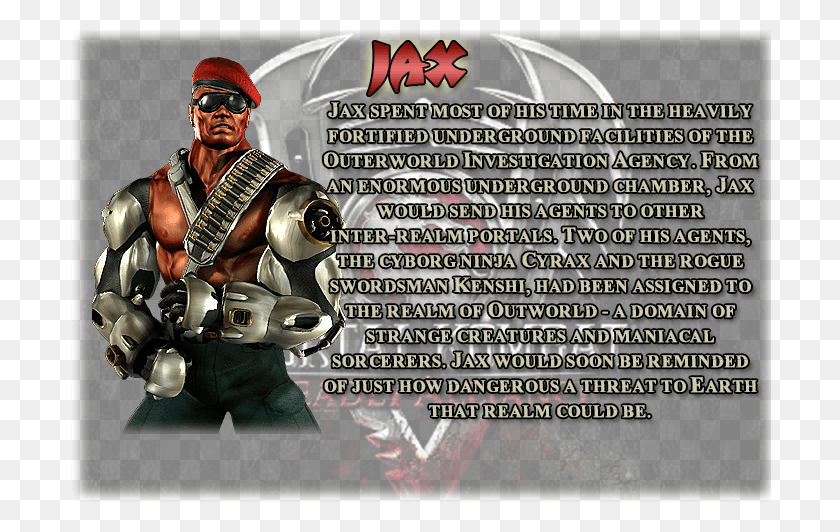 702x472 Jax Mortal Kombat Mokap, Sunglasses, Accessories, Accessory HD PNG Download