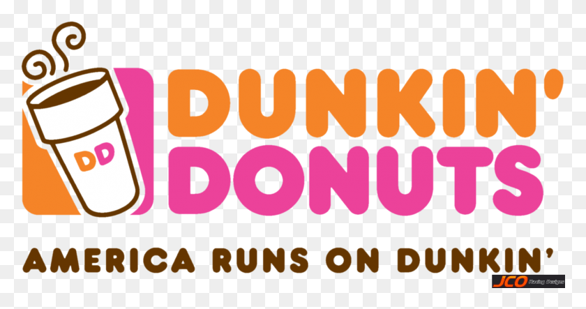 1668x820 Descargar Png Jcoracing Designs Logo Dunkin Donuts, Etiqueta, Texto, Word Hd Png
