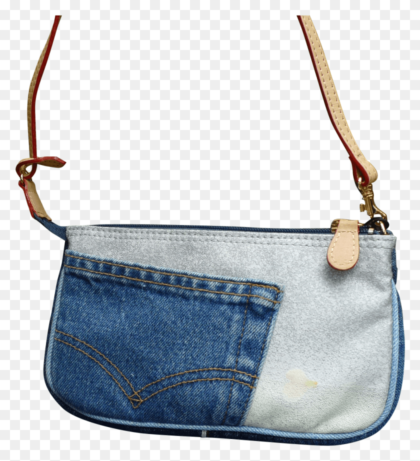 1006x1112 Jean Denim Bag Shoulder Bag, Handbag, Accessories, Accessory Descargar Hd Png