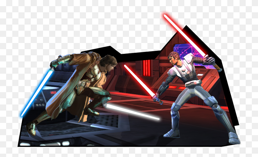 735x451 Jedi Sig Action Figure, Duel, Person, Human HD PNG Download