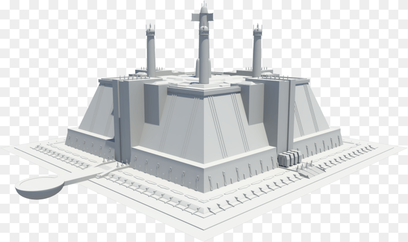 Jedi Temple, Architecture, Building, Dome, Cad Diagram Sticker PNG