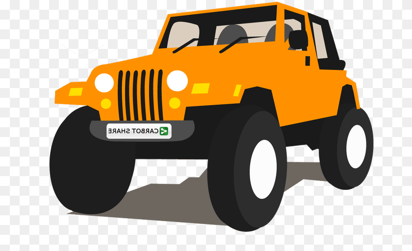 Jeep Clipart Wallpaper, Car, Transportation, Vehicle, Bulldozer Sticker PNG