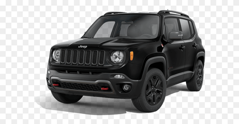 602x377 Jeep Jeep Renegade 2015 Черный, Автомобиль, Транспортное Средство, Транспорт Hd Png Скачать