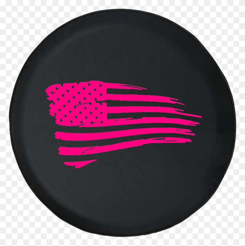 1768x1777 Jeep Liberty Tire Cover With Waving American Flag Circle, Frisbee, Toy, Racket HD PNG Download