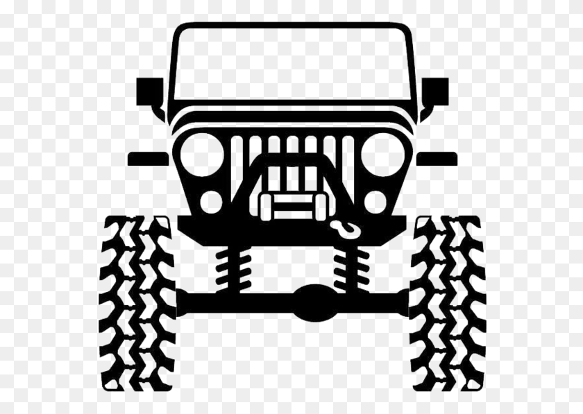 564x537 Descargar Png Jeep Svg Jeep Wrangler Svg Jeep Silueta Jeep Vector Jeep Grill Clip Art, Máquina, Motor, Motor Hd Png