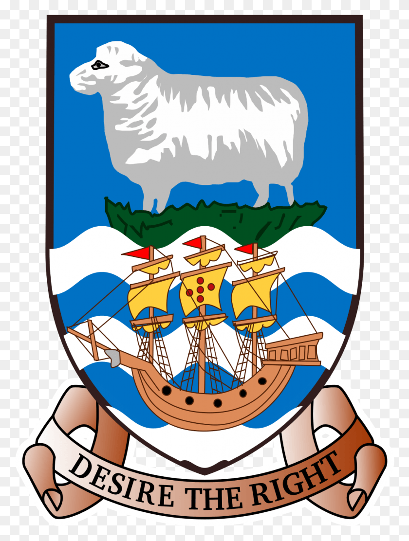 1075x1451 Jefe Del Ejecutivo De Las Islas Malvinas Falkland Islands Coat Of Arms, Armor, Shield, Astronomy HD PNG Download