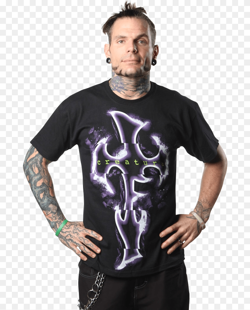 689x1041 Jeff Hardy Image James Storm, Tattoo, T-shirt, Skin, Person Clipart PNG