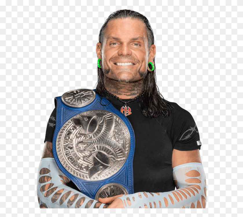 590x692 Jeff Hardy Sd Tag Team Champion, Person, Human, Skin HD PNG Download