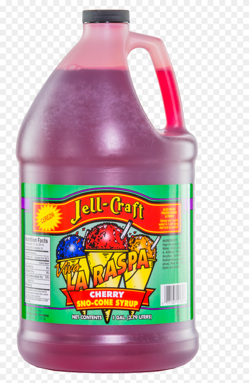738x1230 Jell Craft Cherry Snow Cone Syrup Bottle, Food, Seasoning, Plant Descargar Hd Png