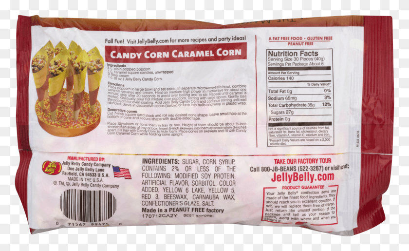 1801x1051 Jelly Belly Candy Corn Bratwurst, Text, Label, Advertisement HD PNG Download