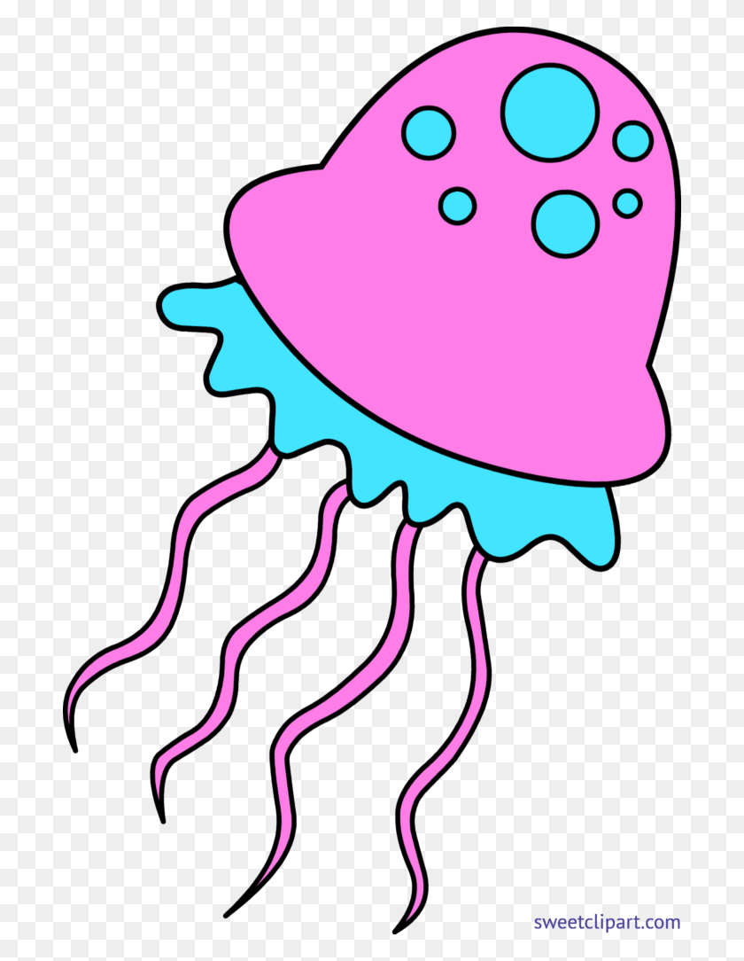 698x1024 Jellyfish Clipart Clipart Of Jelly Fish, Sea Life, Animal, Invertebrate HD PNG Download