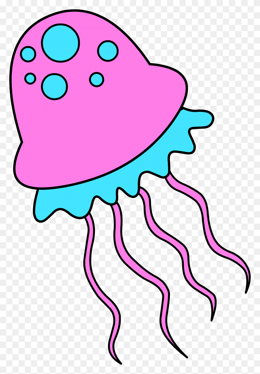 4224x6197 Jellyfish Clipart Jelly Fish, Sea Life, Animal, Invertebrate HD PNG Download