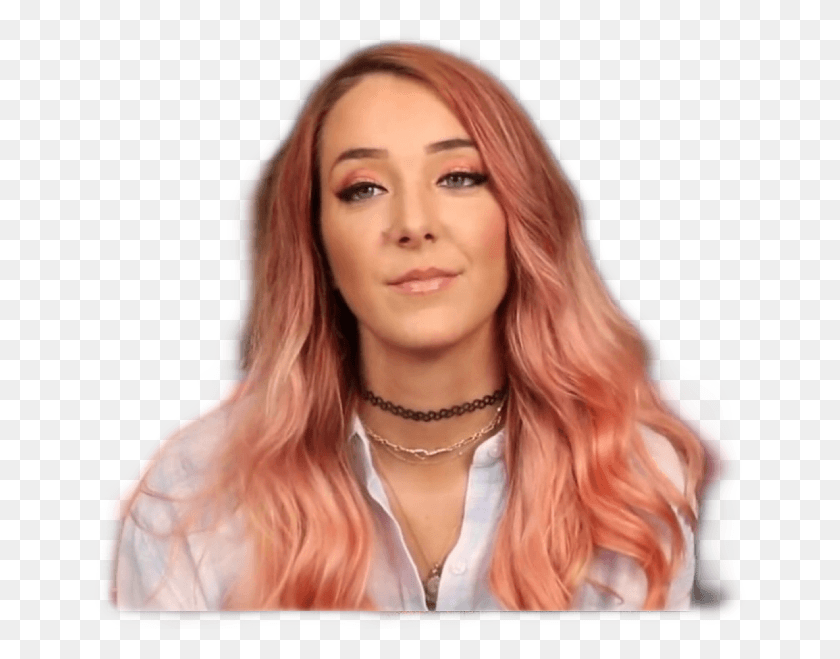 660x599 Jennamarbles Sticker Girl, Necklace, Jewelry, Accessories Descargar Hd Png