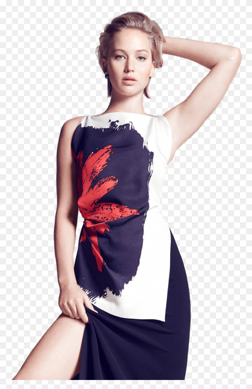 841x1332 Jennifer Lawrence, Dress, Clothing, Apparel HD PNG Download
