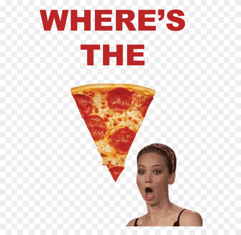 572x760 Jennifer Lawrence Pepperoni Pizza Rebanada, Persona, Humano, Cono Hd Png