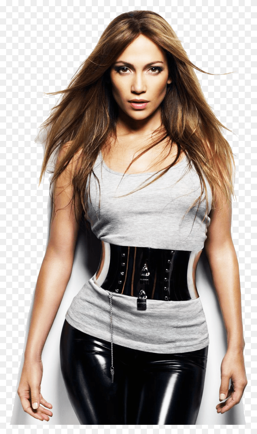 813x1415 Jennifer Lopez Dolce And Gabbana Metal Belt, Clothing, Apparel, Person HD PNG Download