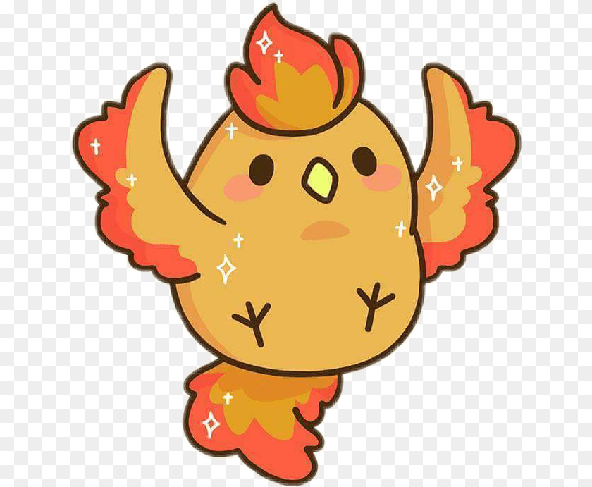 642x691 Jenniillustrations Kawaii Pokemon Pokmon Moltres Phoenix Chibi, Plush, Toy, Face, Head PNG