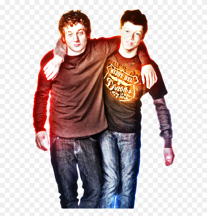 583x814 Jeremy Allen White As Phillip 39lip39 Gallagher Ampamp Carl Lip And Ian, Clothing, Apparel, Sleeve HD PNG Download